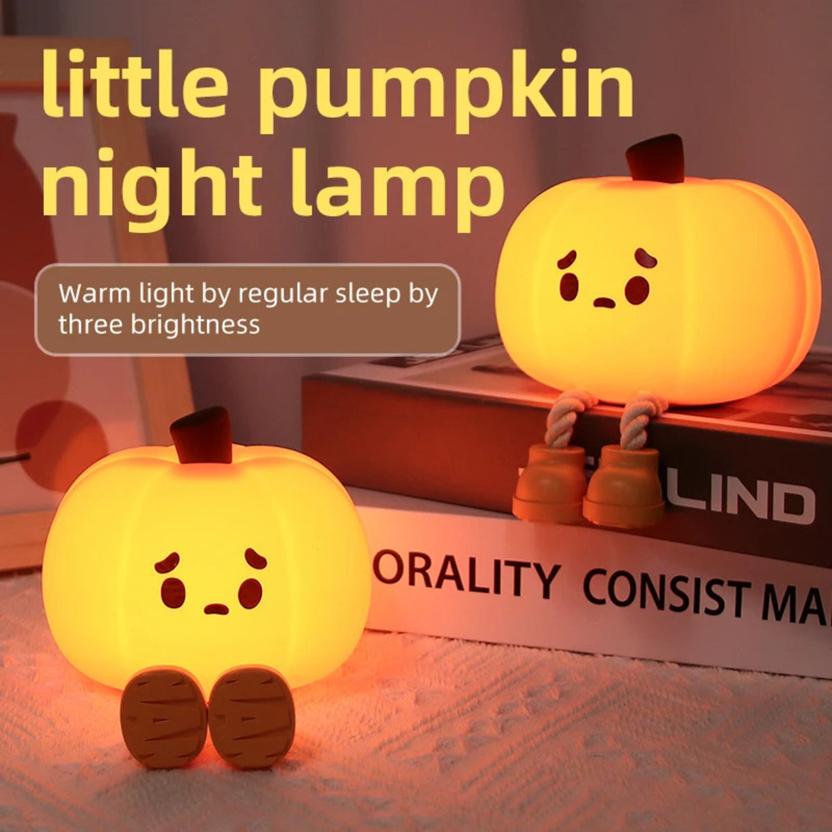 Lampe Citrouille